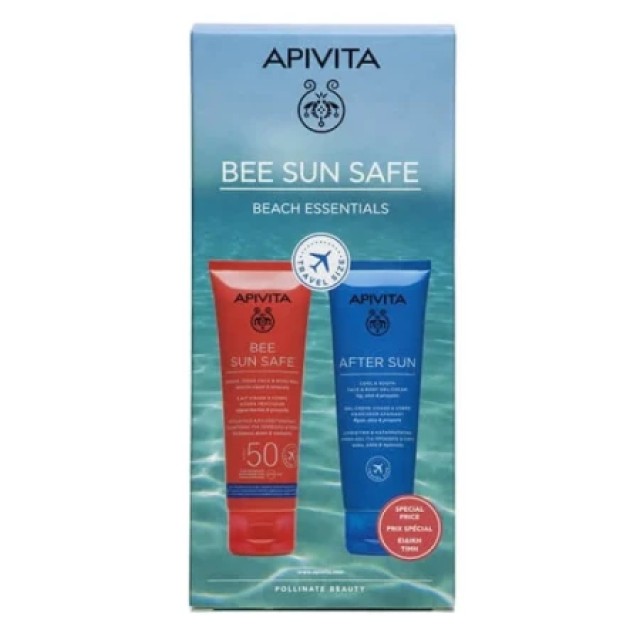 Apivita Promo Bee Sun Safe Hydra Fresh Face & Body Milk SPF50 Mε Θαλάσσια Φύκη & Πρόπολη 100ml & After Sun Cool & Sooth Face & Body Gel Cream με Σύκο - Αλόη & Πρόπολη 100ml