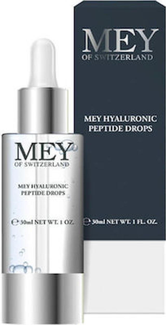 Mey Hyaluronic Peptide Drops - Ορός Αντιγήρανσης 30ml