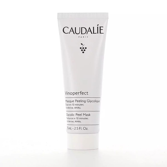 Caudalie Vinoperfect Glycolic Peel Mask Μάσκα Ήπιας Απολέπισης για Λάμψη & Ομοιόμορφο Τόνο 75ml