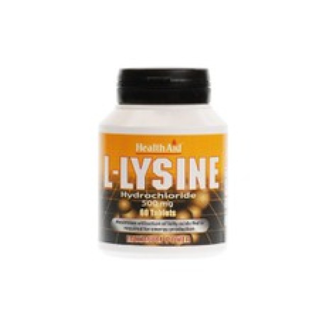 Health Aid L-Lysine 500mg , 60tabs