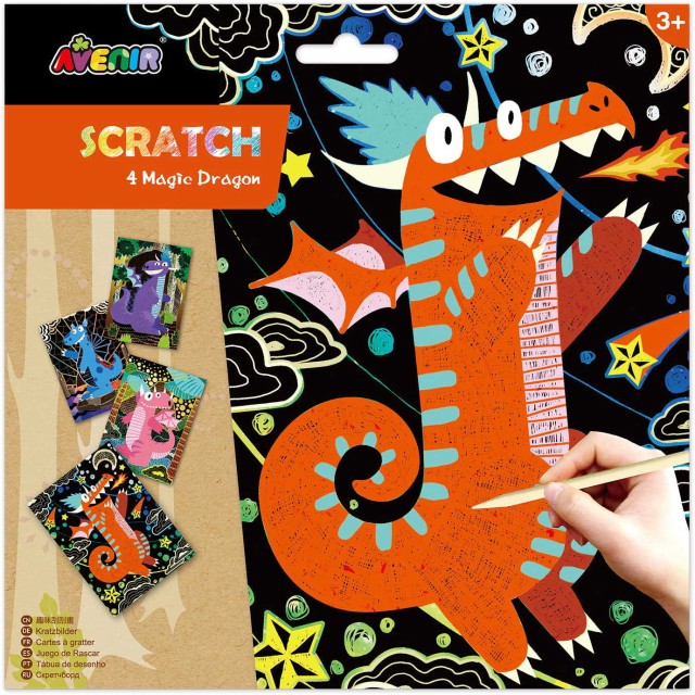 Avenir Scratch 4 Magic Dragon 4 Εικόνες & Ειδικό Ξυλάκι