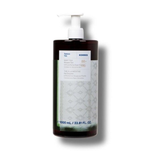 Korres Αφρόλουτρο Πράσινο Τσάι 1000ml 