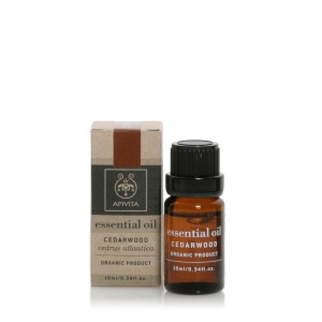Apivita Essential Oil Cedarwood Αιθέριο Έλαιο Κέδρος 10ml