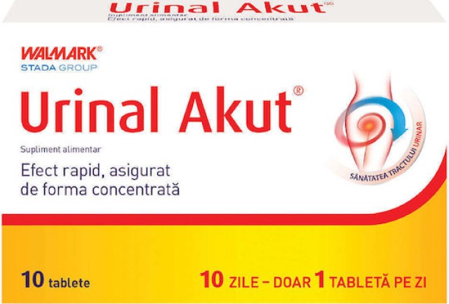 Urinal Akut Υποστήριξη Ουροποιητικού Συστήματος 10 Δισκία