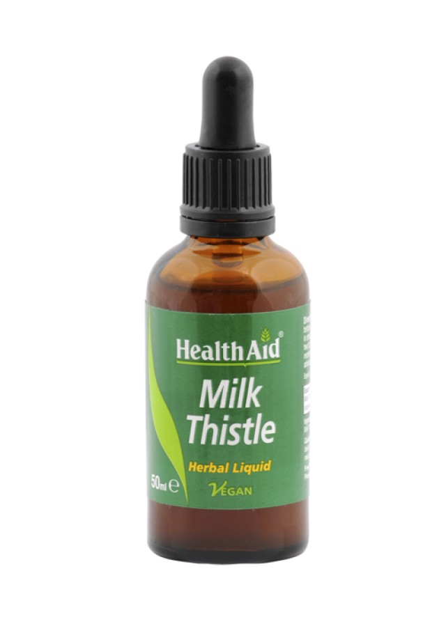 Health Aid Milk Thistle Liquid, Γαϊδουράγκαθο σε Σταγόνες 50ml