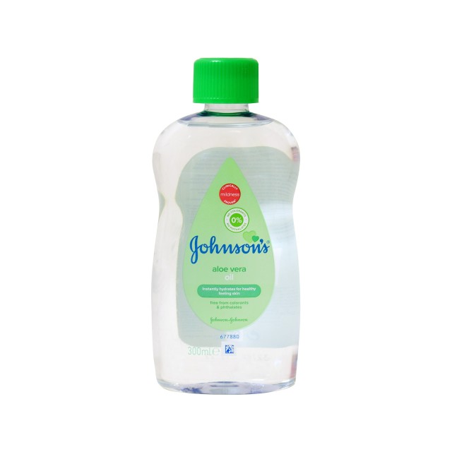 Johnsons Baby Oil Aloe Vera 300ml