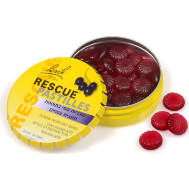 Power Health Bach Rescue Pastilles Φραγκοστάφυλλο 50gr