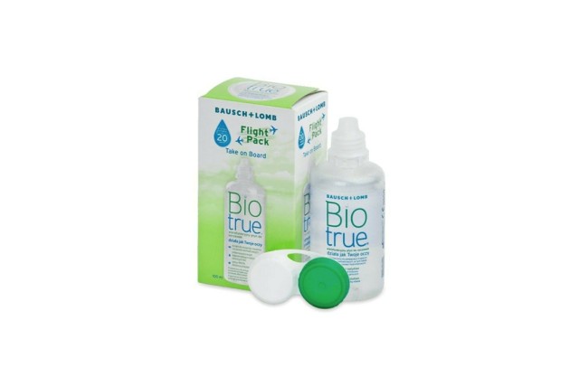 Bausch & Lomb Biotrue Flight Pack Υγρό Φακών Επαφής Πολλαπλών Χρήσεων σε Ταξιδιωτική Συσκευασία 100ml
