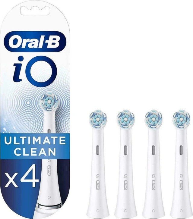Oral-B iO Ultimate Clean Κεφαλές Βουρτσίσματος 4τεμ