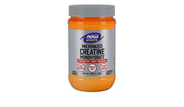 Now Foods Creatine Monohydrate Powder, Κρεατίνη για Μείωση Κόπωσης 500gr