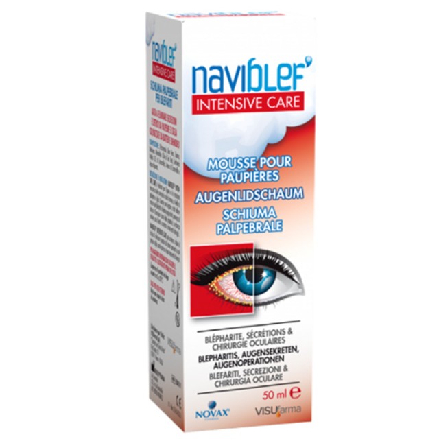 Naviblef Intensive Care Αφρός Βλεφάρων για Βλεφαρίτιδα 50ml