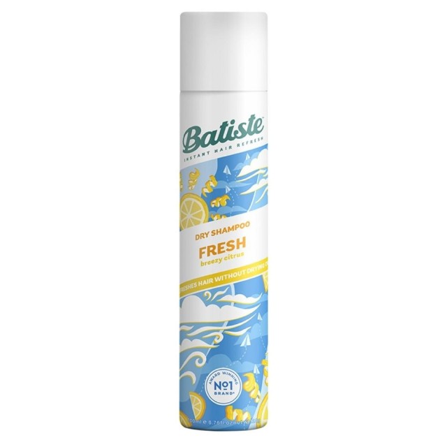 Batiste Fresh Ξηρό Σαμπουάν Διατήρησης Χρώματος για Βαμμένα Μαλλιά 200ml