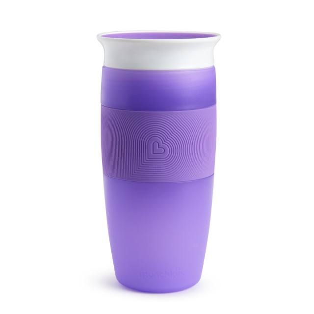 Munchkin Tall Miracle Sippy Cup 18m+ Μωβ Χρώμα 414ml