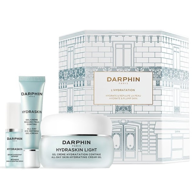 Darphin Promo L Hydration Hydraskin Ενυδατική Κρέμα Προσώπου 50ml & Δώρο Hydraskin Κρέμα Τζελ για τα Μάτια 15ml & Δώρο Hydraskin Ορός Προσώπου 5ml