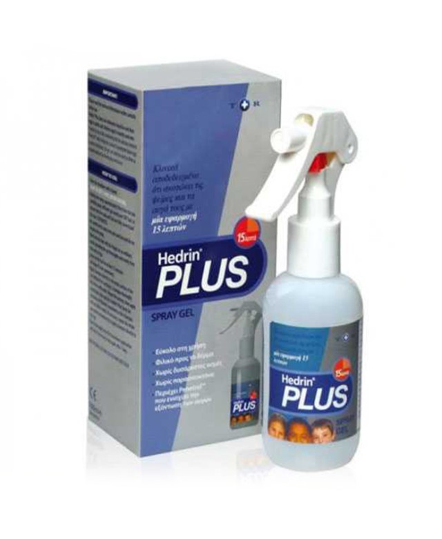 Hedrin Plus Spray Gel, Αντιφθειρικό Προϊόν με Γρήγορη Δράση 100ml