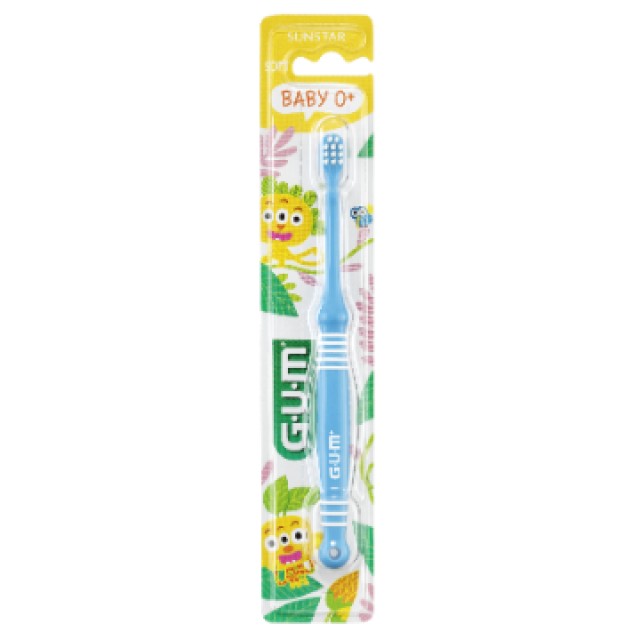 Gum 213 Baby 0+, Οδοντόβουρτσα Soft για Μωρά, Χρώμα Γαλάζιο