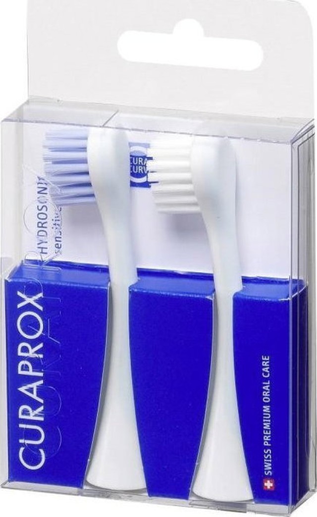 Curaprox Hydrosonic Sensitive Ανταλλακτικές Κεφαλές 2τεμ.