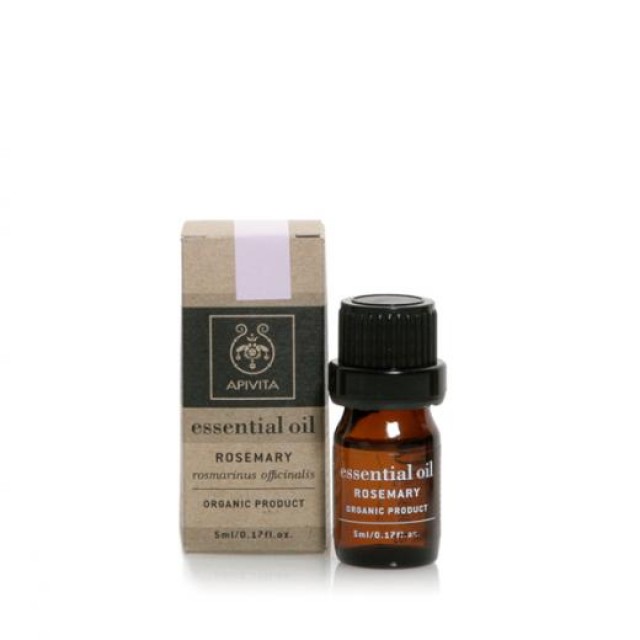 Apivita Βιολογικό Αιθέριο Έλαιο Rosemary - Δεντρολίβανο 5ml