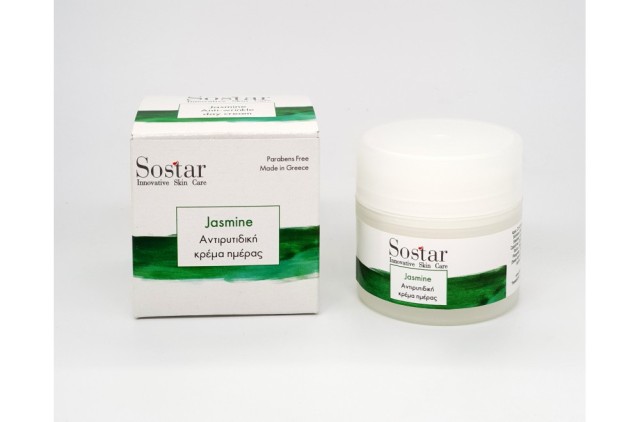 Sostar Focus Jasmine, Αντιρυτιδική Κρέμα Ημέρας 50ml