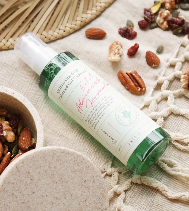 AXIS-Y Quinoa One-Step Balanced Gel Cleanser Αναζωογονητικό Καθαριστικό Τζελ Προσώπου 180ml