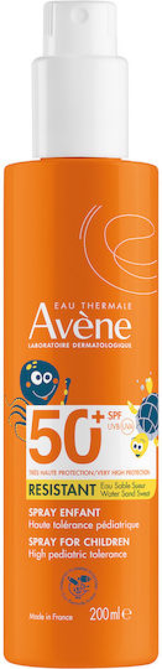 Avene Resistant Family Spray Αντηλιακό Σπρέι Προσώπου & Σώματος για Παιδία SPF50+ 200ml