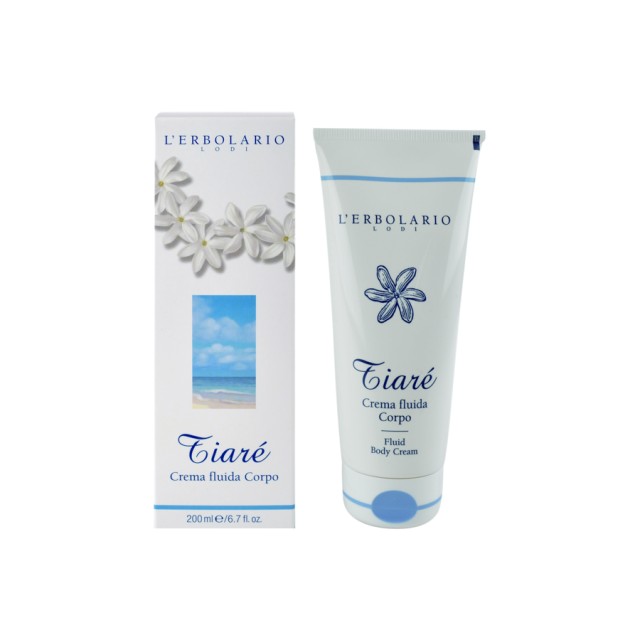 LErbolario Tiare Crema Fluida per il Corpo Κρέμα Σώματος 200ml