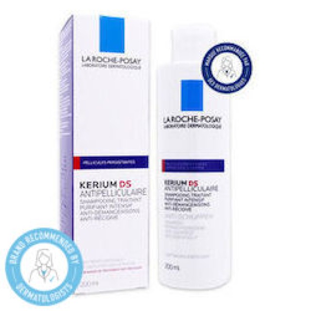 La Roche Posay Kerium DS Anti-Dandruff Σαμπουάν Κατά της Πιτυρίδας 200m