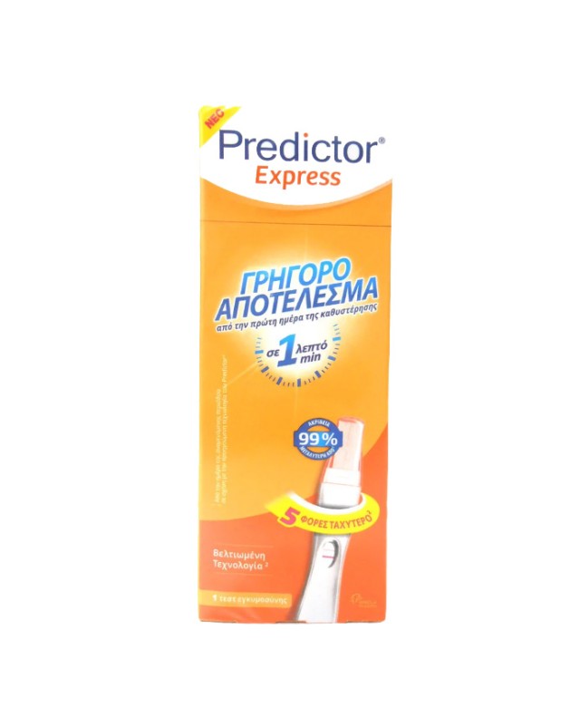 Predictor Express Τεστ Εγκυμοσύνης 1Τμχ