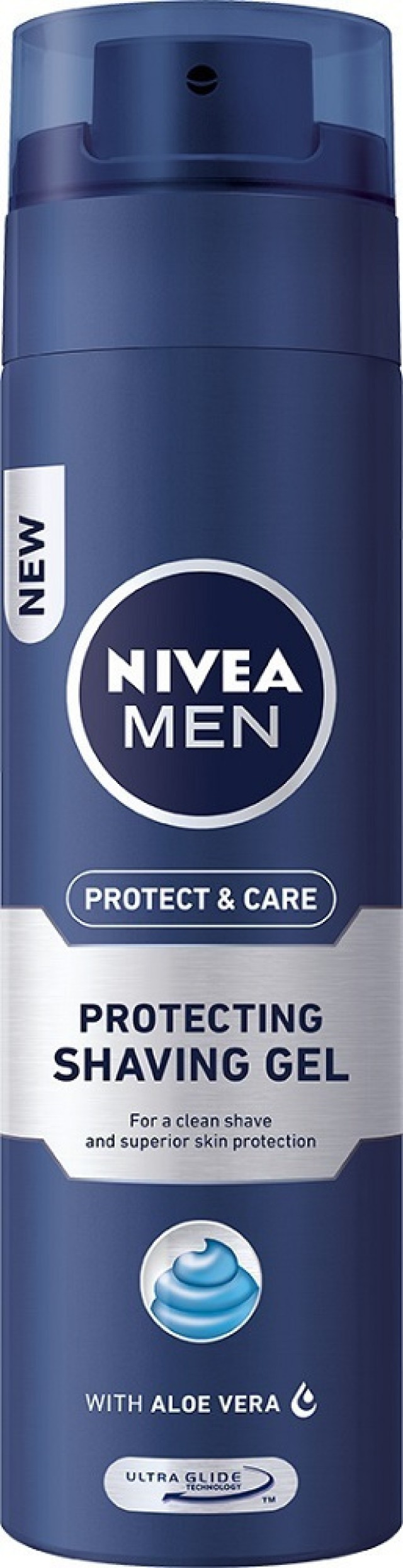 Nivea Men Protect & Care Gel Ξυρίσματος Με Aloe Vera 200ml