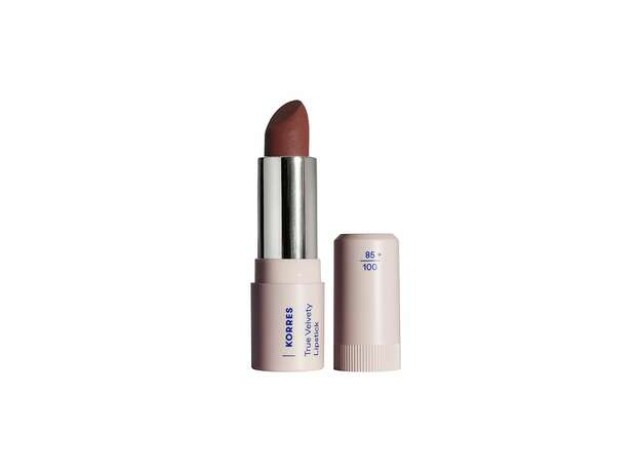 Korres True Velvety Lipstick 57 Terra Red Κραγιόν με Κρεμώδη Υφή & Πλούσιο Χρώμα 3g