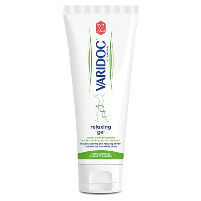 Vican Varidoc Relaxing Gel Ενυδατώνει & Ανακουφίζει Καταπονημένα & Ταλαιπωρημένα Άκρα 250ml