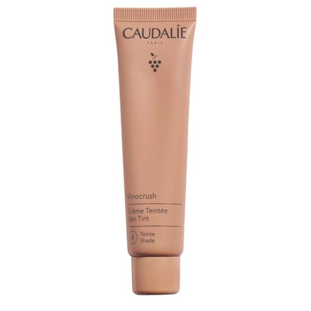 Caudalie Vinocrush Skin Tint Shade 4 Medium Ενυδατική Κρέμα Προσώπου με Χρώμα 30ml