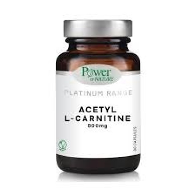 Power Health Platinum Range Acetyl L-Carnitine 500mg 30caps  Βελτίωση της μνήμης 