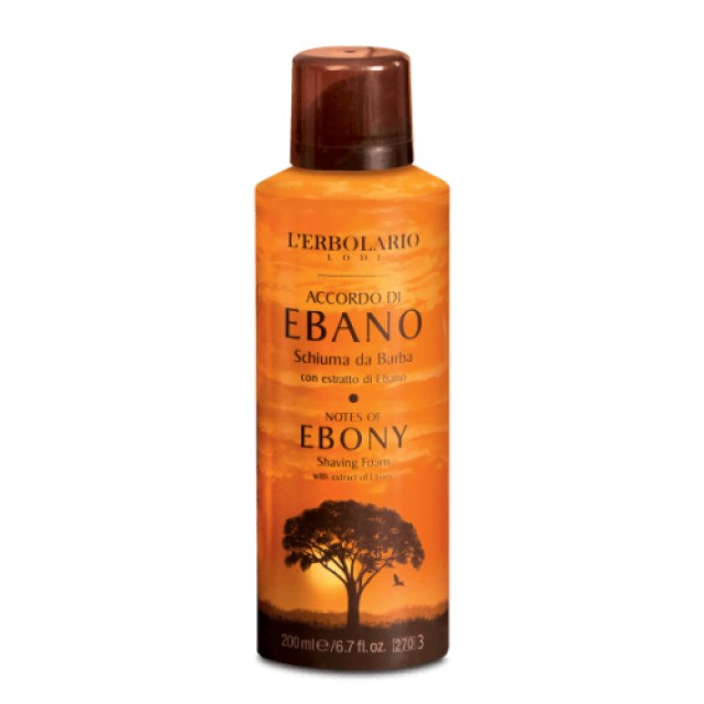 L Erbolario Ebano Shaving Foam 200ml