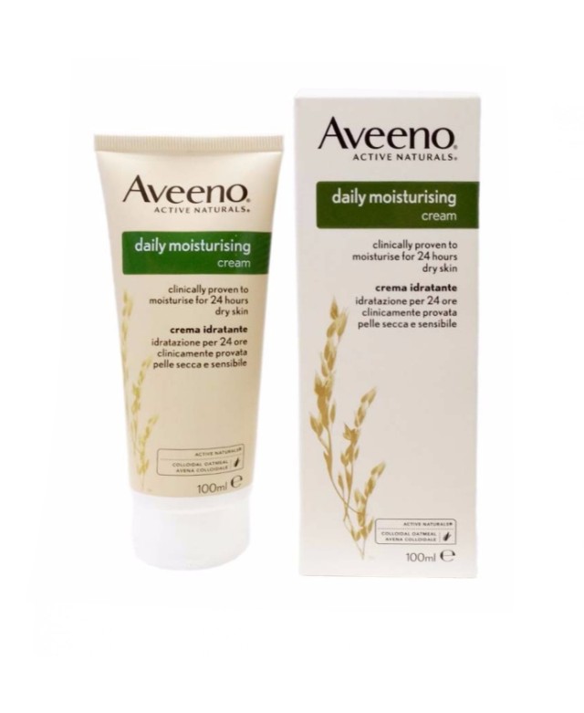 Aveeno Daily Moisturising Cream, Ενυδατική Κρέμα 100ml