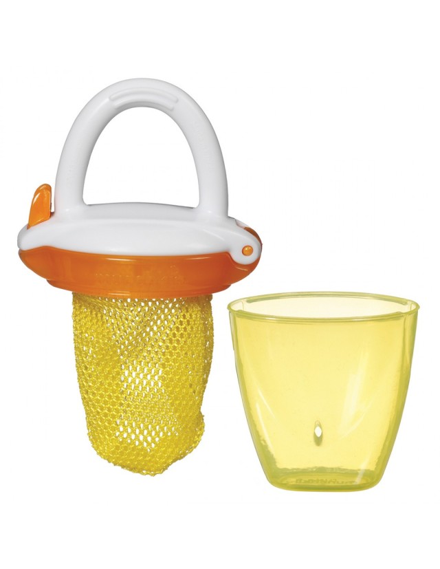 Munchkin Deluxe Fresh Food Feeder, Χρώμα Κίτρινο 1 Τεμάχιο