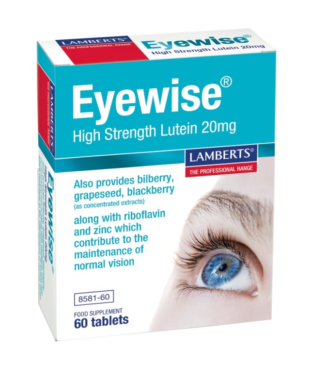 Lamberts Eyewise Φόρμουλα για την Καλή Υγεία των Ματιών, 60 tabs