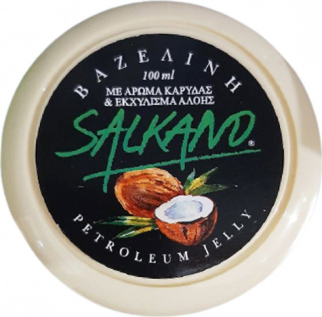Salkano Βαζελίνη με Άρωμα Καρύδας & Εκχύλισμα Αλόης 100ml