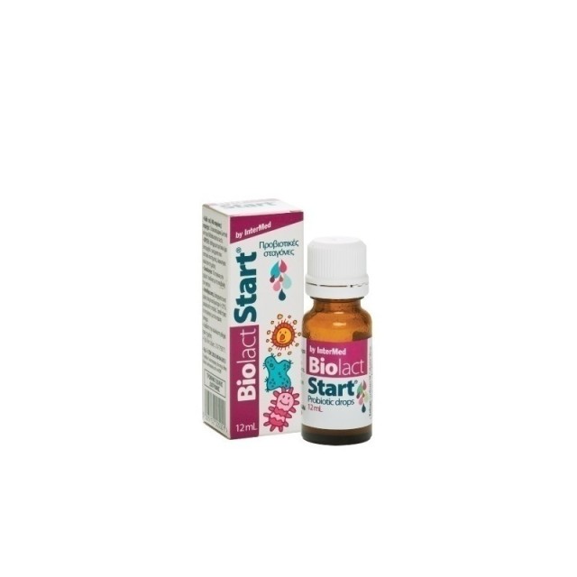 Intermed Biolact Start Προβιοτικές Σταγόνες για Βρέφη & Παιδιά (Flx12ml)