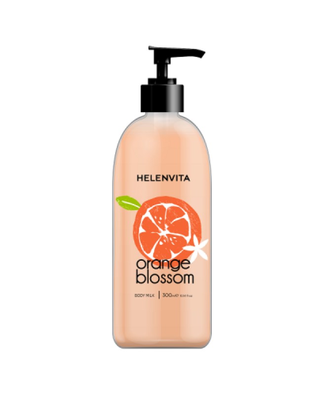 Helenvita Body Milk Oragne Blossom Γαλάκτωμα Σώματος Mε Άρωμα Πορτοκαλιού 300ml