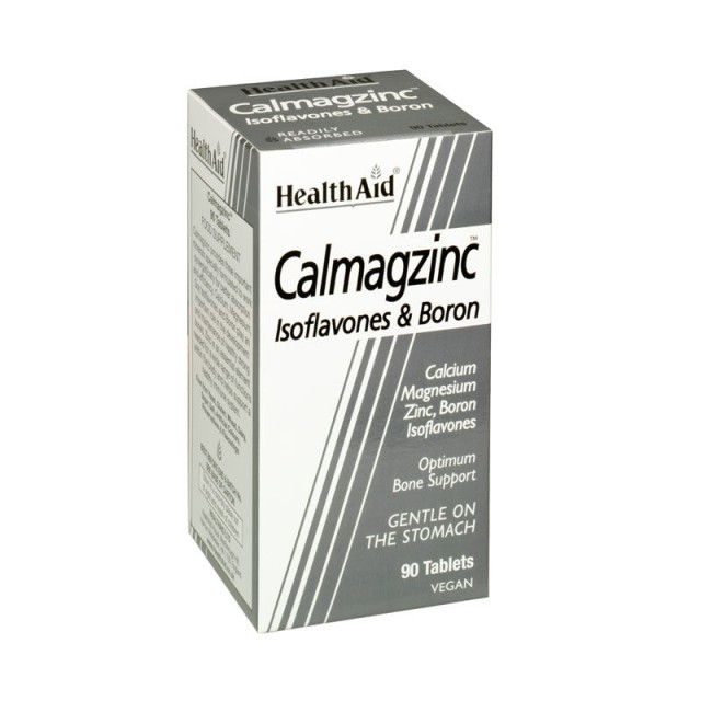 Health Aid Calmagzinc, Συνδυασμός Μετάλλων για Υγιή Οστά 90 Ταμπλέτες