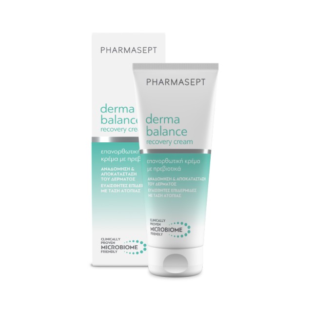 Pharmasept Derma Balance Recovery Cream, Επανορθωτική Κρέμα με Πρεβιοτικά 100ml