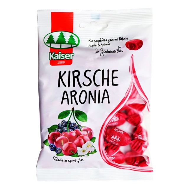 Kaiser Καραμέλες Για Το Βήχα Με Κεράσι & Αρώνια 90gr