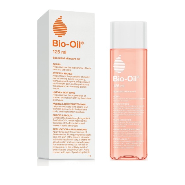 Bio Oil PurCellin Oil, Λάδι Ανάπλασης για Σημάδια,Ουλές & Ραγάδες 125ml