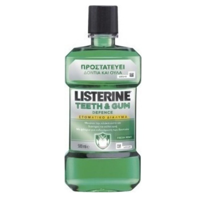 Listerine Teeth & Gum, Στοματικό Διάλυμα 500ml