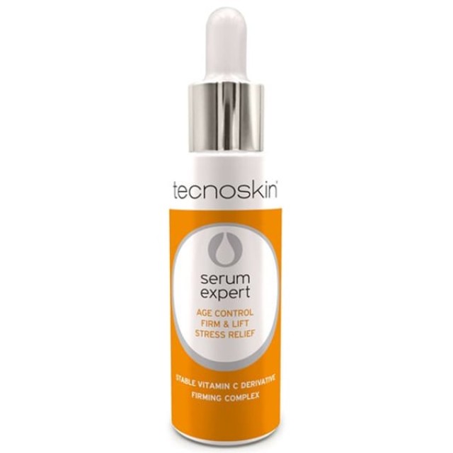 Tecnoskin Serum Expert Age Control Firm & Lift Stress Relief Oρός Προσώπου με Βιταμίνη C για Λάμψη & Σύσφιξη 30ml