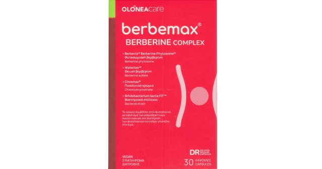 Olonea Care Berbemax Berberine Complex, Σχεδιασμένο για την Υποστήριξη & την Ενεργοποίηση του Μεταβολισμού 30caps