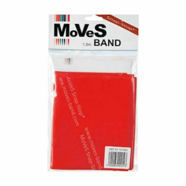 AlfaCare Λάστιχο γυμναστικής MoVeS BAND Κόκκινο 1,5m