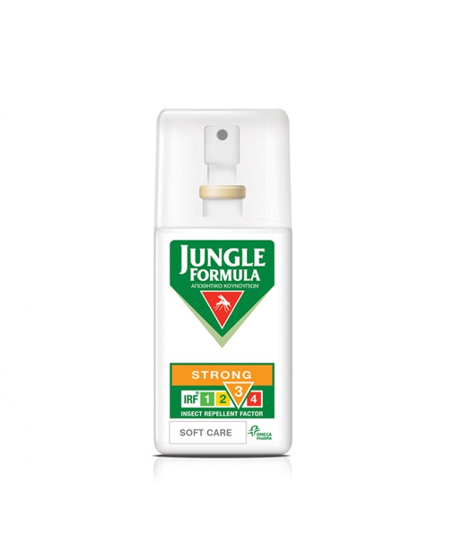 Jungle Formula Strong, Soft Care Εντομοαπωθητικό Spray 75ml