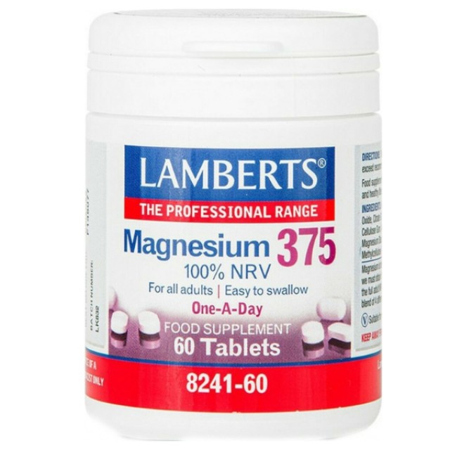 Lamberts Magnesium 375 60 Tabs